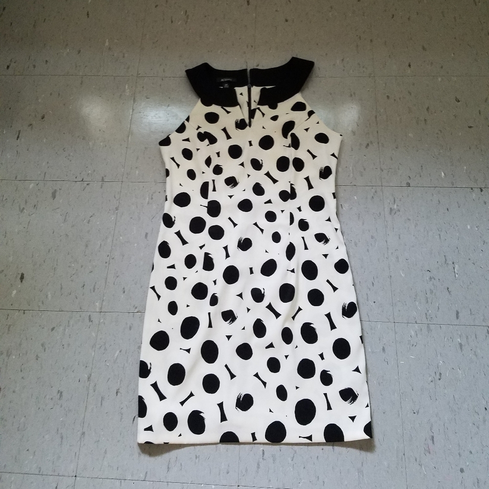 White and Black dress